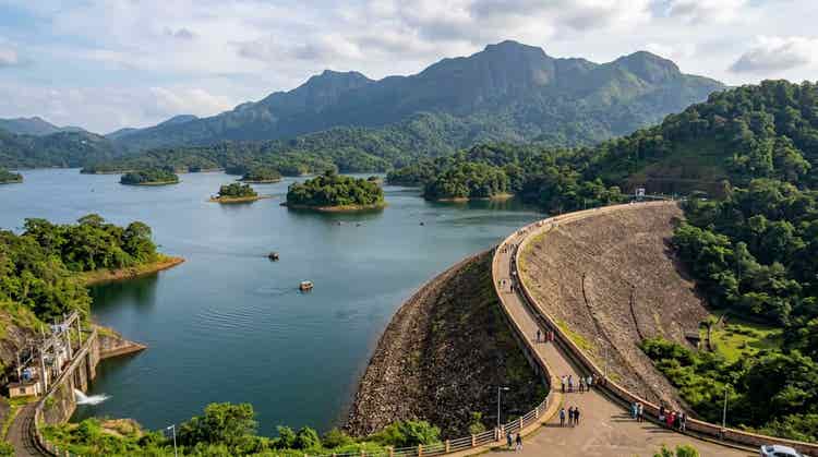 Banasura Sagar Dam.