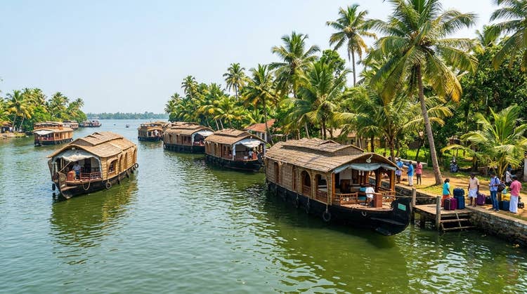 House boat alleppey