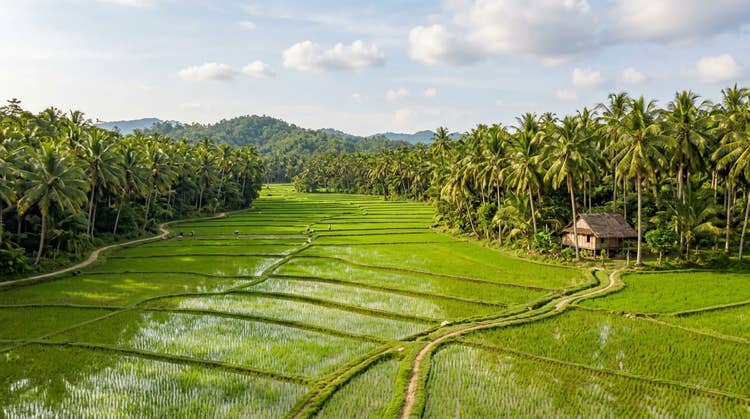 paddy field,allapuzha